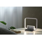  Immax 08994L - LED prigušiva stona lampa sa budilnikom i punjenjem 18W/230V bela | Eponuda.com