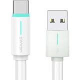 Usams USB-C KABEL 3A YU SERIES 1M USB-C NA USB-A BEL/BEL, (21980517) | Shoptok.si