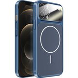 AVIZAR Ovitek za iPhone 12 Pro Max MagSafe mat steklo AG Glass, Nočno modra, (5000274414) | Shoptok.si