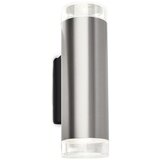 BRILO LED spoljno zidno svetlo 2xGU10/4,7W/230V IP44 4000K matirani hrom | Eponuda.com