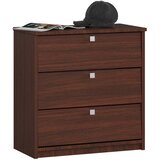AKORD Mini Omarica Za Čevlje, 3 Preklopna Vrata, Wenge, (5000332845) | Shoptok.si
