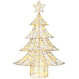  Božićno drvce s 120 LED svjetlima Topla bijela 120,5 cm PET | Eponuda.ba