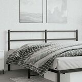  Metalno uzglavlje crno 193 cm | shoptok.hr