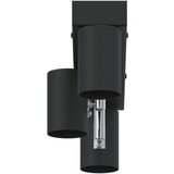 vidaXL stropno svetilo 3-smerno nastavljivo črno E27 | Shoptok.si