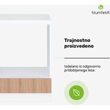Blumfeldt WoodVista shranjevalna omarica | Stabilna MDF delovna plošča | Trajni materiali | Enostavna montaža | Shoptok.si