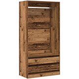  Ormar boja staro drvo 100 x 50 x 200 cm od konstruiranog drva | shoptok.hr