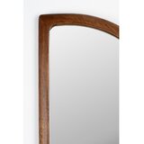 White Label Stensko ogledalo z lesenim okvirjem 26x120 cm Nyko – | Shoptok.si