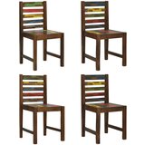 The Living Store Jedilni stoli 4 kosi trden predelan les - Jedilni Stol, (21836298) | Shoptok.si