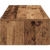 vidaXL Stenska polica s predali starinski les 60x26,5x15 cm inž. les | Shoptok.si