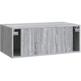 ormar za zid 78,5 x 41 x 30 cm Siva sonoma Konstruirano drvo | shoptok.hr