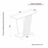 Hanah home gravity black gold