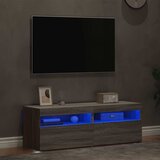 TV ormarići 2 kom s LED svjetlima boja hrasta sonome 60x35x40cm | shoptok.hr