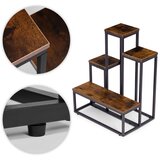  Stojeći stalak za biljke za cvijeće s 4 police, Loft ModernHome Slike