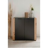 MID.YOU KOMODA, antracit, hrast artisan | Shoptok.si