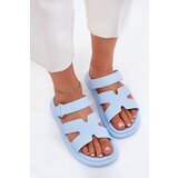 Boto Women's Rubber Slippers With Strap Blue Tavirae | shoptok.hr