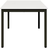  Stol za objedovanje Bijelo 150 x 90 x 75 cm Čvrsto borovo drvo | shoptok.hr