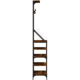  Stalak za odjeću i cipele boja hrasta 70x34x184 cm | Eponuda.com