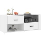  TV ormarić bijeli 100 x 35 x 40 cm od konstruiranog drva Bijela | Shoptok.si