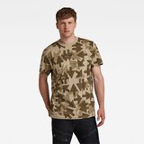 G-star T-shirt - Arrow camo loose r t beige | Shoptok.si