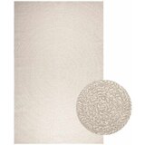 vidaXL Rug "ZIZUR" Cream 200x290 cm Juta videz Notranje in zunanje | Shoptok.si