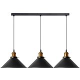 Toolight STROPNA VISEĆA PORTO CRNA 3CP | shoptok.hr