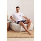 Trendyol unisex set pidžama Tmnss26Pt00014, bela-bela | Eponuda.com