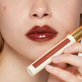Gucci Glow Oil-In-Water Tint Liquid Lipstick bleščeča vlažilna tekoča šminka odtenek 308 Lucy Dark Orange 6.5 ml | Shoptok.si