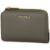 Coccinelle Denarnice W25 SOFT METAL Zelena Cene