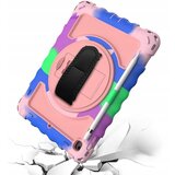 NIKCORP Ovitek za Samsung Galaxy Tab A 8.0, robustna zaščita, 360-stopinjsko stojalo, naramni pas in ročaj, barvit, PC/TPU, (5000138898) | Shoptok.si