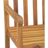  Vrtne stolice 4 kom 56 x 55,5 x 90 cm od masivnog drva bagrema | shoptok.hr