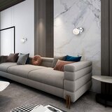  Zidna spot svetiljka CONNOR 1xE27/15W/230V sjajni hrom/bela | Eponuda.com