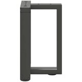  Noge za klub stolić T-oblika 2 kom antracit 38x25x(42-43) cm čelik | Eponuda.ba
