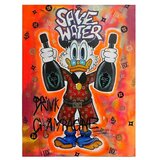 Dotcomcanvas Okrasni panel (Save Water Drink Champagne, Š x V: 84 x 112 cm) Cene