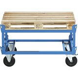 eurokraft pro Natični okvir, za transportni voziček za evro palete, svetlo modra | Shoptok.si