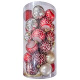  Icy set, novogodišnje kugle, set, crvena i zlatna, 6cm, 30K ( 780258 ) | Eponuda.com