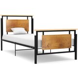 The Living Store Posteljni okvir kovinski 100x200 cm - Posteljni Okvir, (21531610) | Shoptok.si