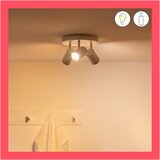 Wiz - LED RGBW prigušiva ugradna spot svetiljka IMAGEO 3xGU10/4,9W/230V bela Wi-Fi | Eponuda.com