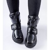 Gemre Black insulated snow boots Reppert | ePonuda.com