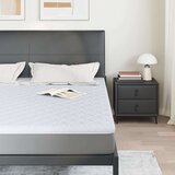 Kokosni nadmadrac Bijelo 200 x 200 cm Žakar tkanina | shoptok.hr