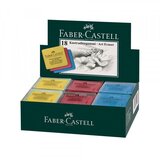 Faber-Castell Radirka v plastični škatlici - barvna (Faber Castell - Radirka) | Shoptok.si