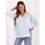 RELEVANCE Blouse-RV-BZ-A791.53-white-blue | Shoptok.si