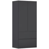 Rauch Möbel Omara S Klasičnimi Vrati Costa, Siva | Shoptok.si