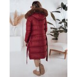 DStreet Kurtka zimowa damska pikowana z futerkiem STYLEBELLA biała TY4610 | Shoptok.si