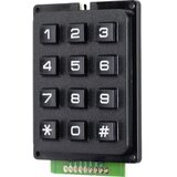 TRU COMPONENTS tipkovnica Tipkovnica Matrix 3 x 4 1 St. Cijene