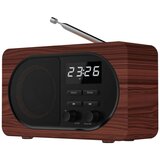 Meanit bežični zvučnik, radio alarm sat, bluetooth, 5W - B4 Cene