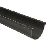 Marley polukružni krovni oluk (nazivni promjer: 125 mm, duljina: 100 cm, plastika, smeđe boje) Cijene