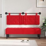  Držeće uzglavlje Zidne Crvena 150 x 55 x 5 cm Lažna koža - Crvena 140 cm bez LED | shoptok.hr