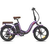 Zložljivo mestno električno kolo F20+ Pro, 36V 250W 22,5Ah, rožnato vijolična, (5000038772)
