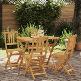  Vanjske bistro stolice 4 pcs Prirodna 40 x 42 x 85 cm | shoptok.hr