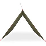vidaXL Ponjava za kampiranje olivno zelena 366x306 cm vodoodporna | Shoptok.si